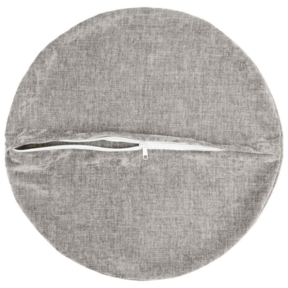 Cuscino da Lanciare 6 pz HEERLEN Grigio Chiaro Diam. 60 cm