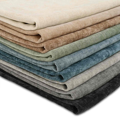 Cuscino 6 pz HEERLEN Grigio Chiaro Ø 60 cm Tessuto Chenille | homemem39