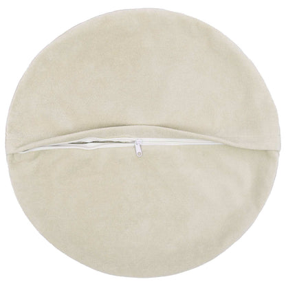 Cuscino 2 pz HEERLEN Ø 60 cm Fleece in microfibra