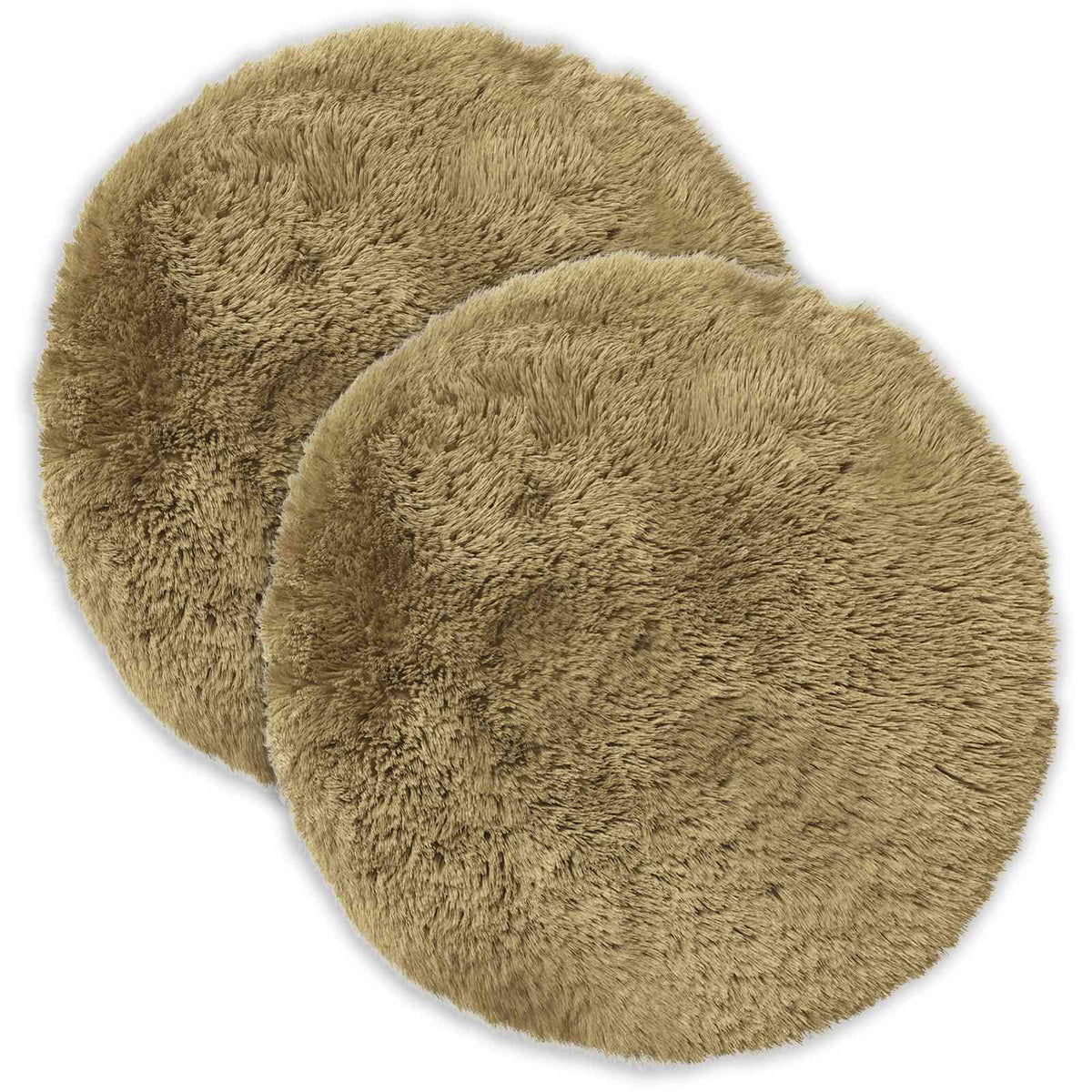 Cuscino con cuscino HEERLEN 6 pz Grigio Chiaro Fleece PV