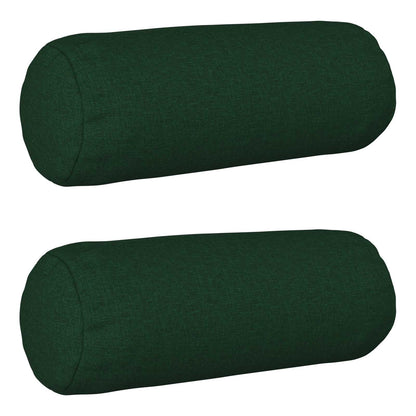 Cuscino con cuscino HEERLEN 2 pz Verde Scuro Tessuto