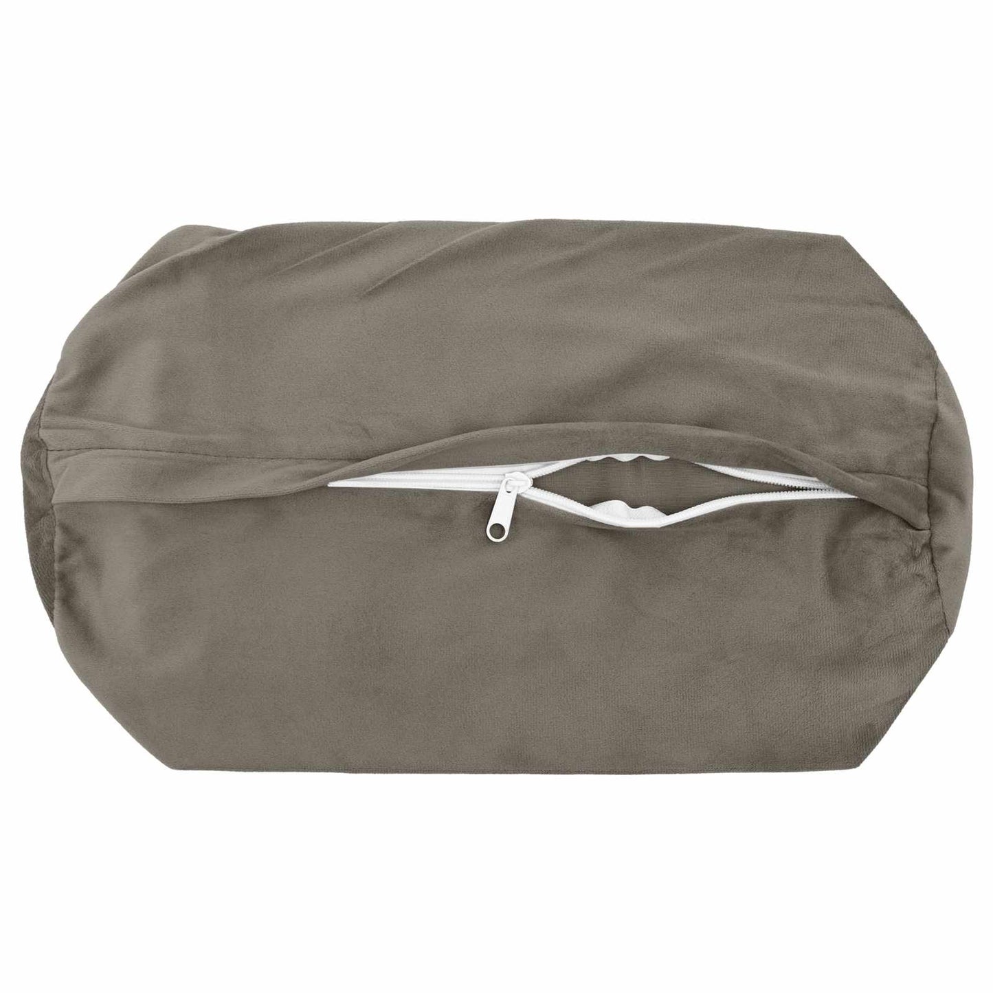 Cuscino con cuscino HEERLEN 6 pz Grigio Chiaro Velluto | homemem39