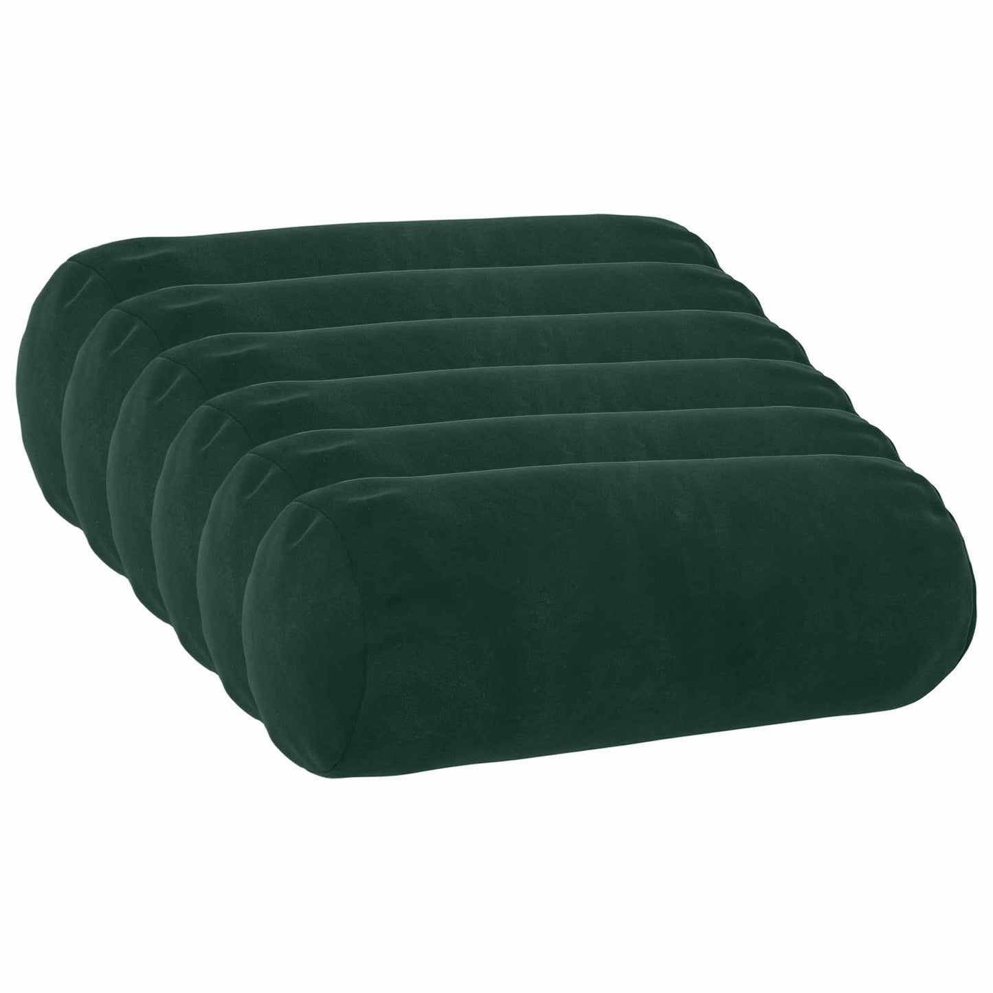 Cuscino con cuscino HEERLEN 6 pz Verde Scuro Velluto | homemem39