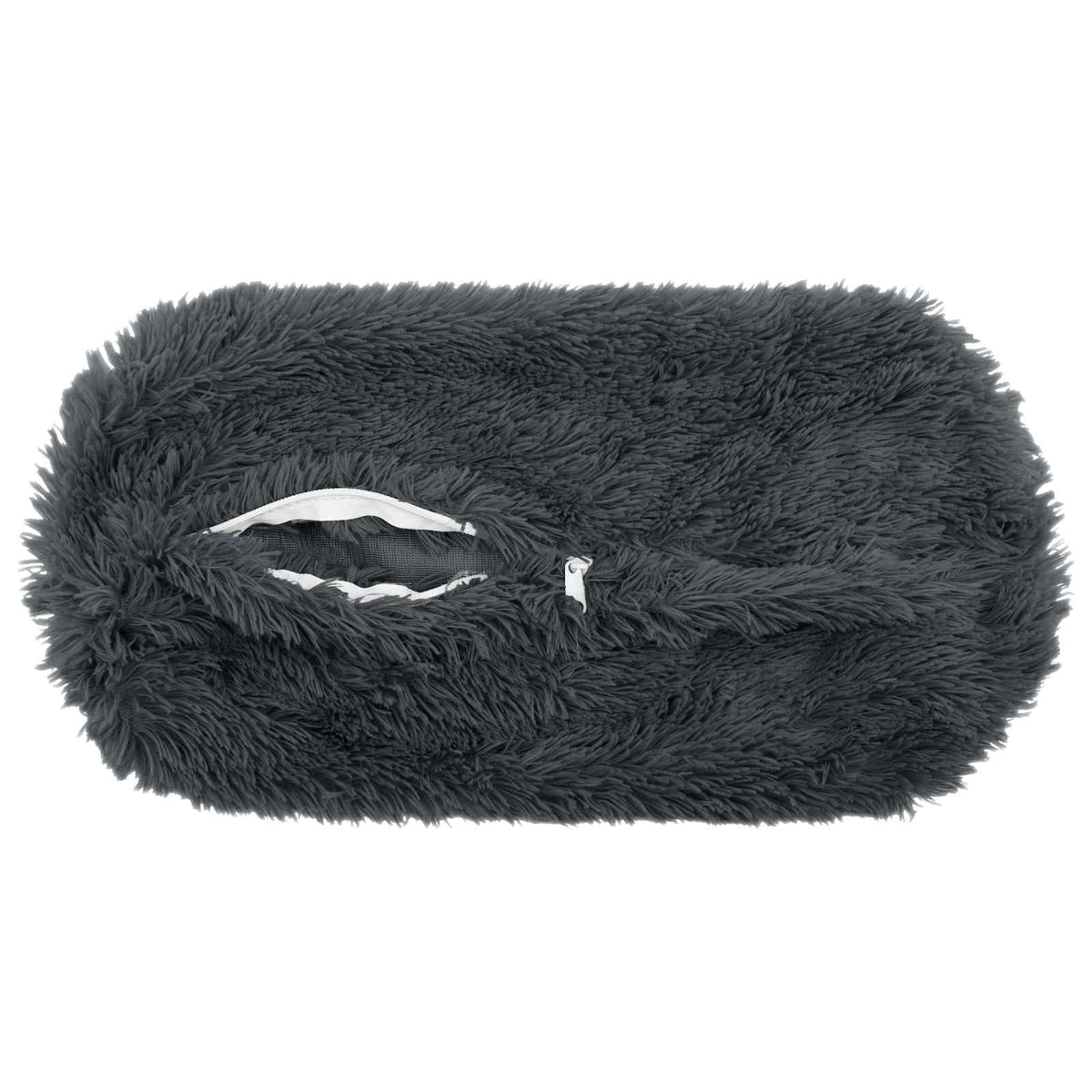 Cuscino con cuscino HEERLEN 6 pz Antracite Fleece PV