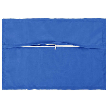 Cuscino con cuscino HOUTEN 2 pz Blu Reale Poliestere
