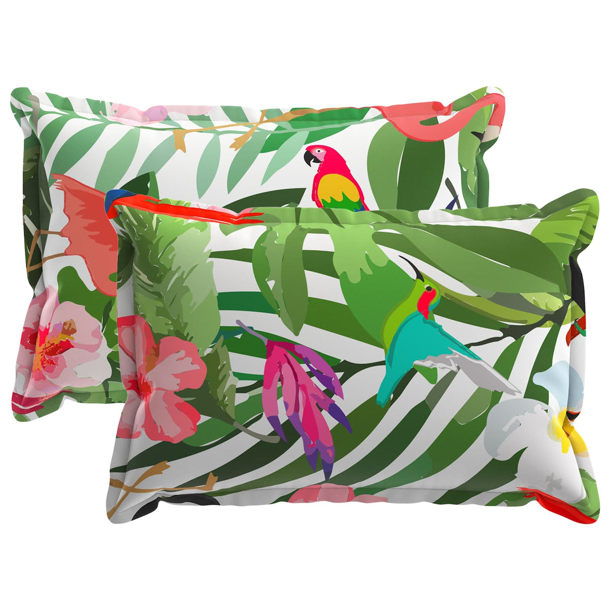 Cuscino con cuscino HOUTEN 2 pz Multicolore Poliestere | homemem39