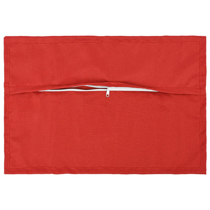 Cuscino 6 pz HOUTEN Rosso 30 x 50 cm Poliestere