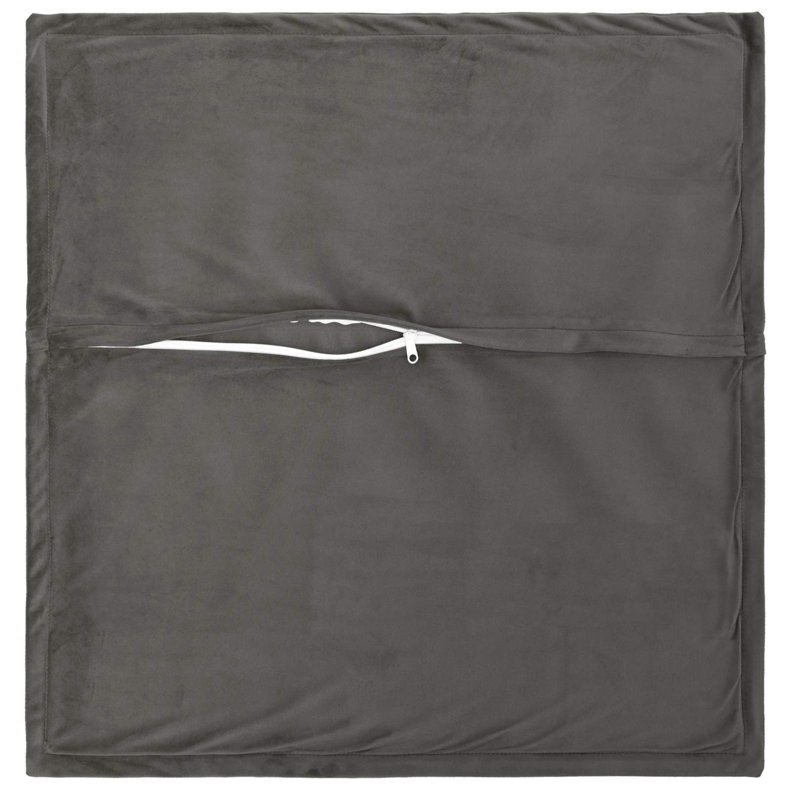 Cuscino con cuscino HOUTEN 2 pz Grigio Scuro Velluto | homemem39