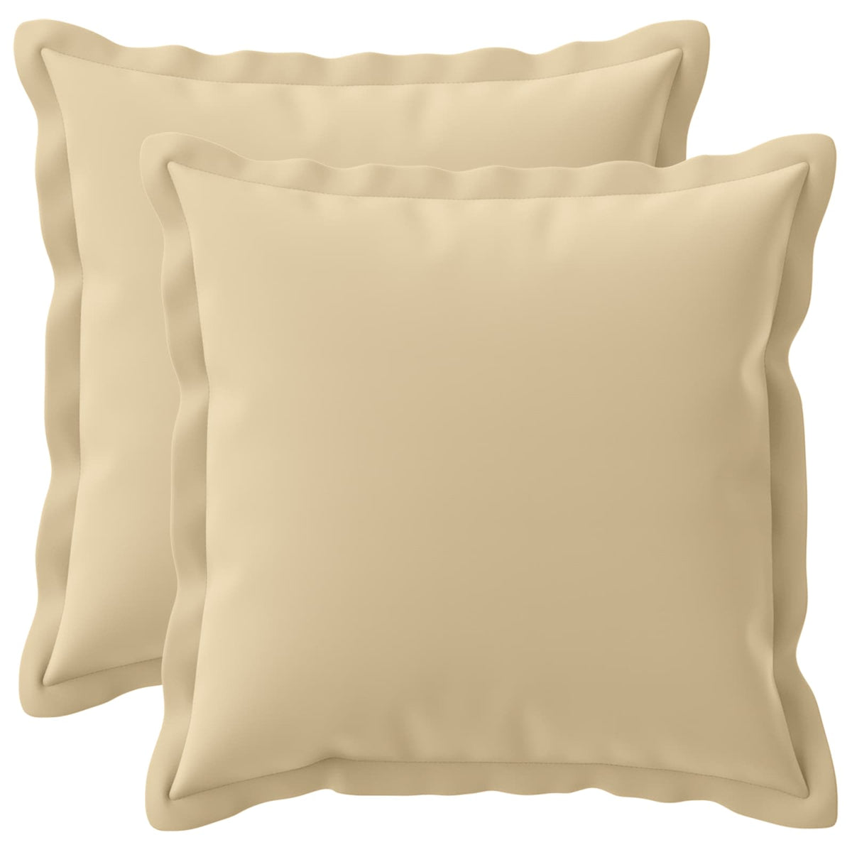 Cuscino con cuscino HOUTEN 2 pz Beige Poliestere | homemem39