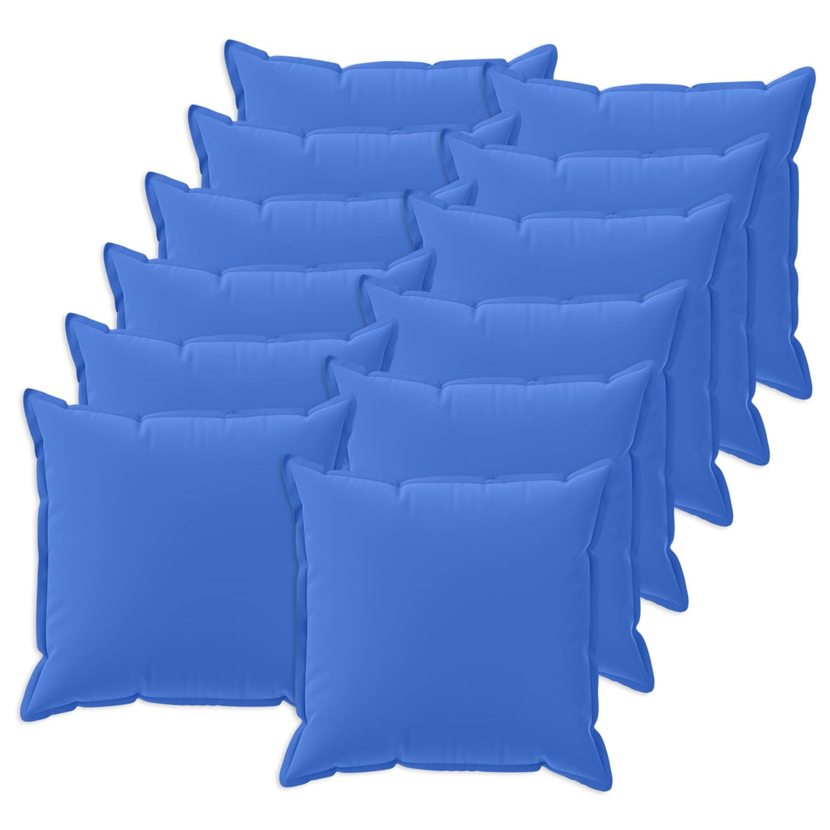 Cuscino da Lanciare 12 pz HOUTEN Blu Reale 40 x 40 cm