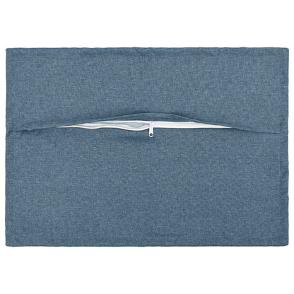 Cuscino con cuscino HOUTEN 2 pz Blu jeans Lino | homemem39