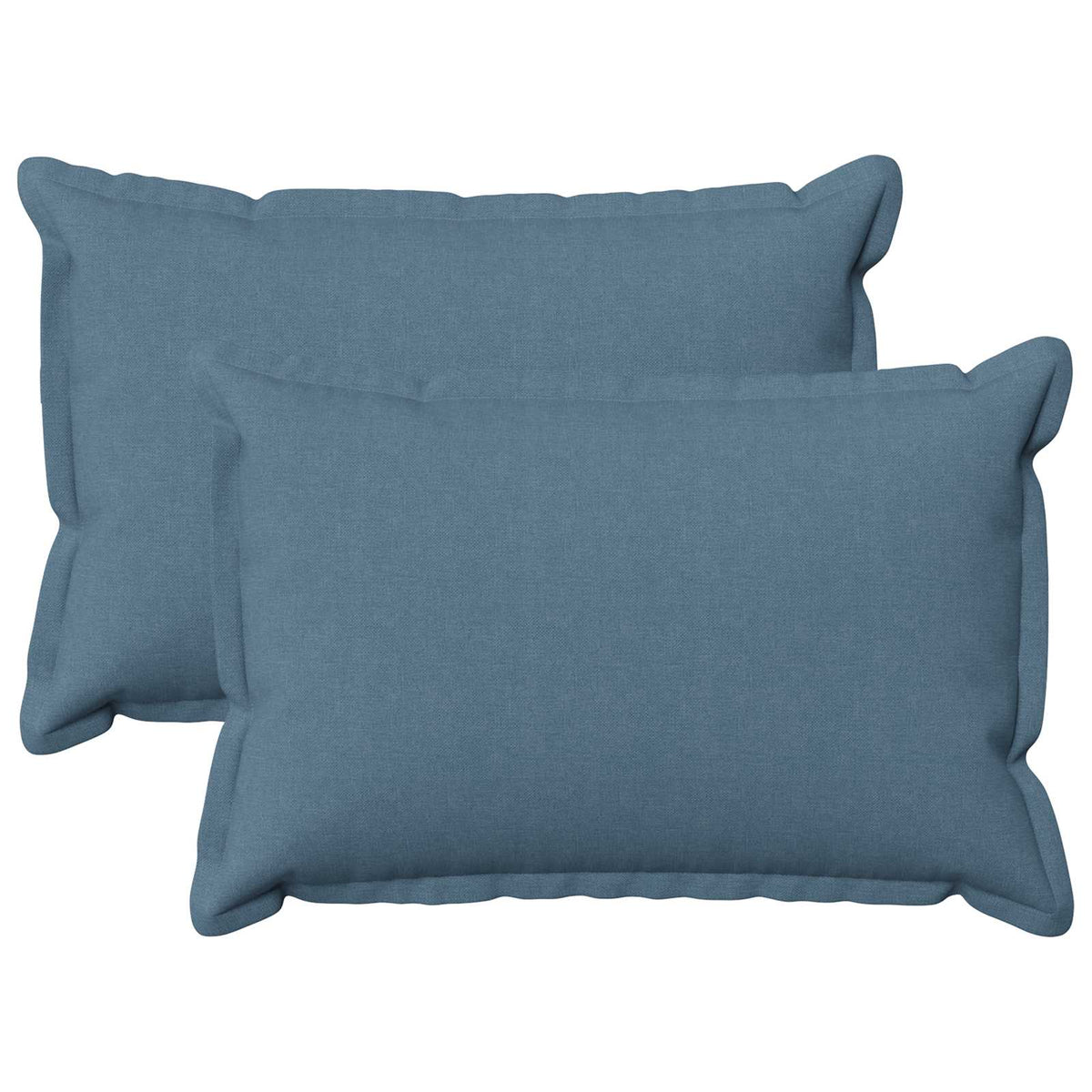 Cuscino con cuscino HOUTEN 2 pz Blu jeans Lino | homemem39