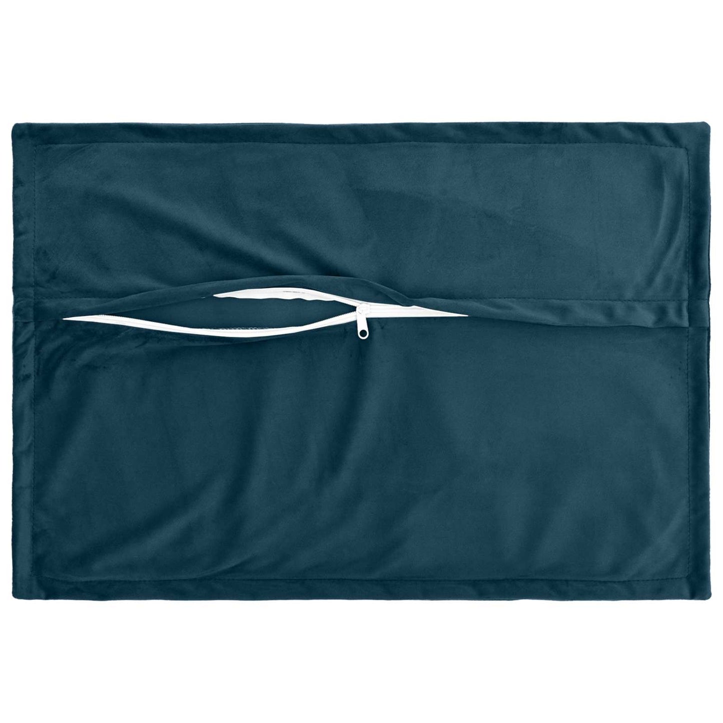 Cuscino con cuscino HOUTEN 2 pz Blu Velluto