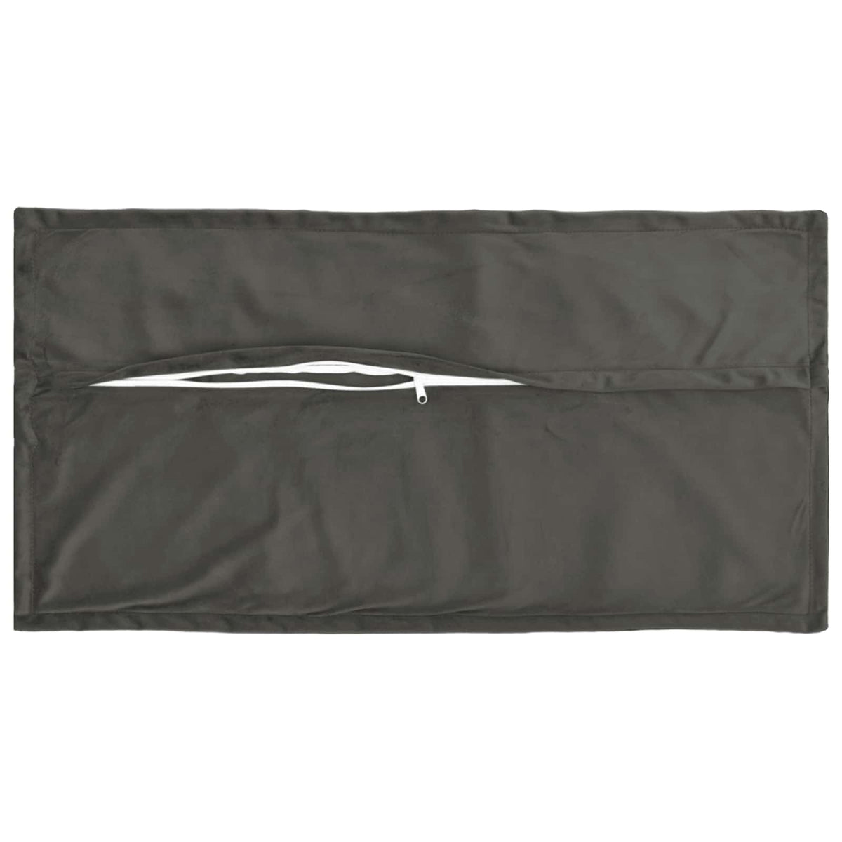 Cuscino con cuscino HOUTEN 6 pz Grigio Scuro Velluto