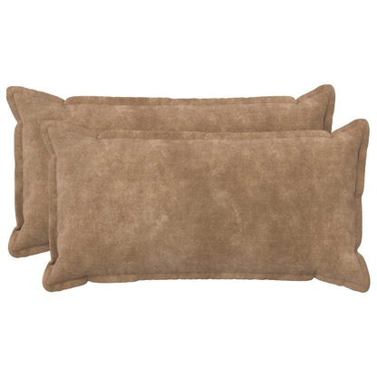 Cuscino da Lanciare 2 pz HOUTEN Tortora 40 x 70 cm