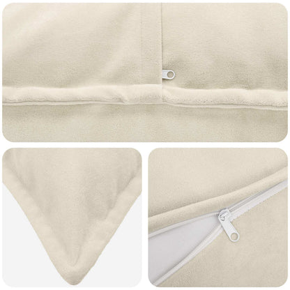 Cuscino 2 pz HOUTEN Crema 40 x 70 cm Fleece in microfibra | homemem39