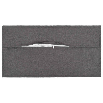 Cuscino 2 pz HOUTEN Grigio Chiaro 40 x 80 cm Lino