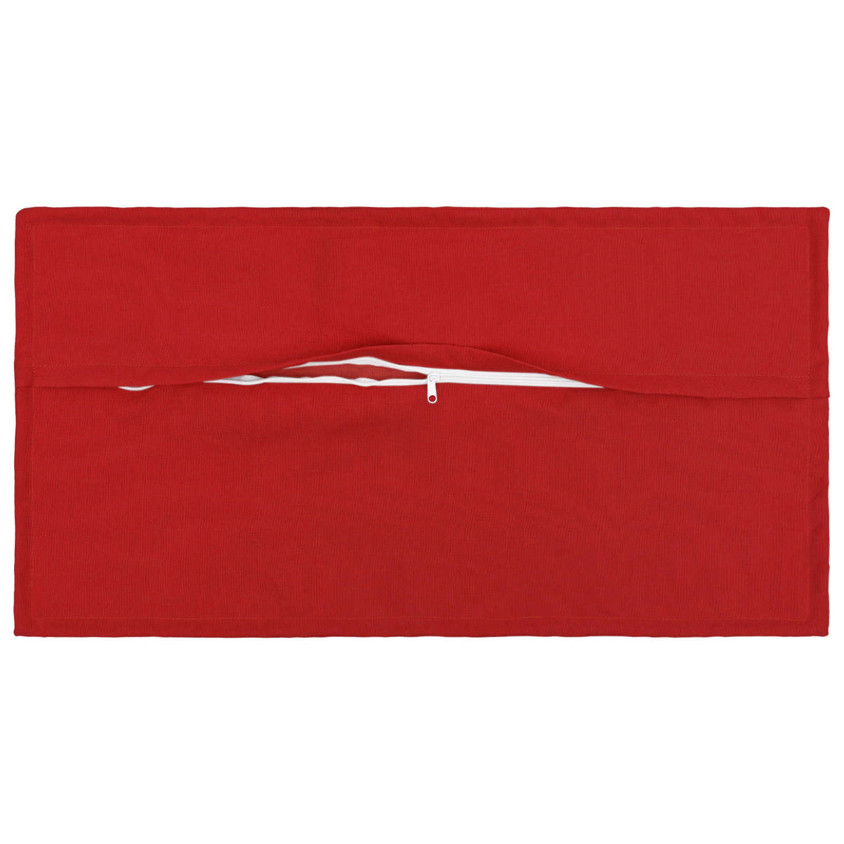 Cuscino 12 pz HOUTEN Rosso 40 x 80 cm Lino
