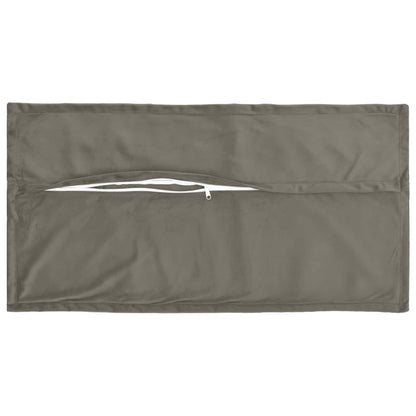 Cuscino con cuscino HOUTEN 6 pz Grigio Chiaro Velluto | homemem39