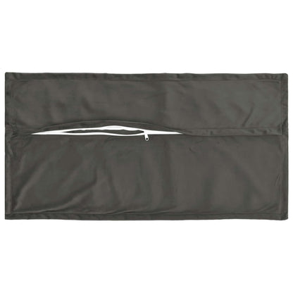 Cuscino con cuscino HOUTEN 6 pz Grigio Scuro Velluto | homemem39
