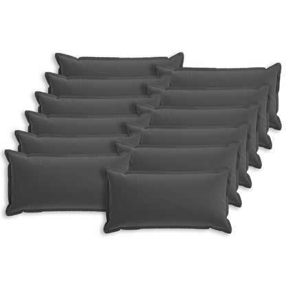 Cuscino con cuscino HOUTEN 12 pz Antracite Poliestere