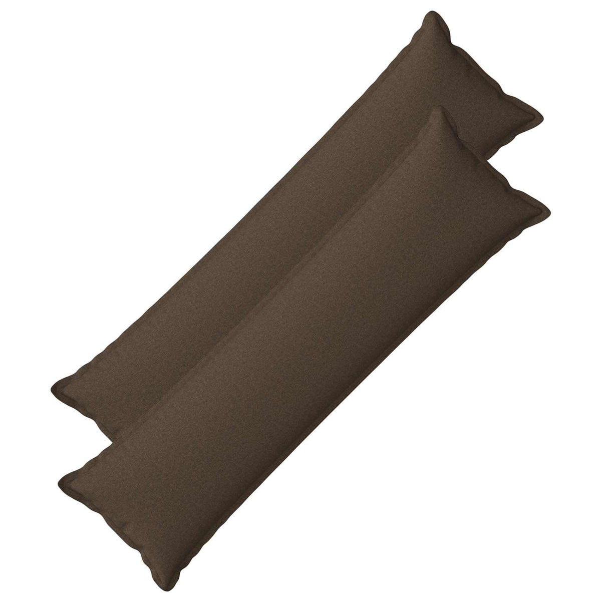 Cuscino 2 pz HOUTEN Tortora 40 x 145 cm Lino