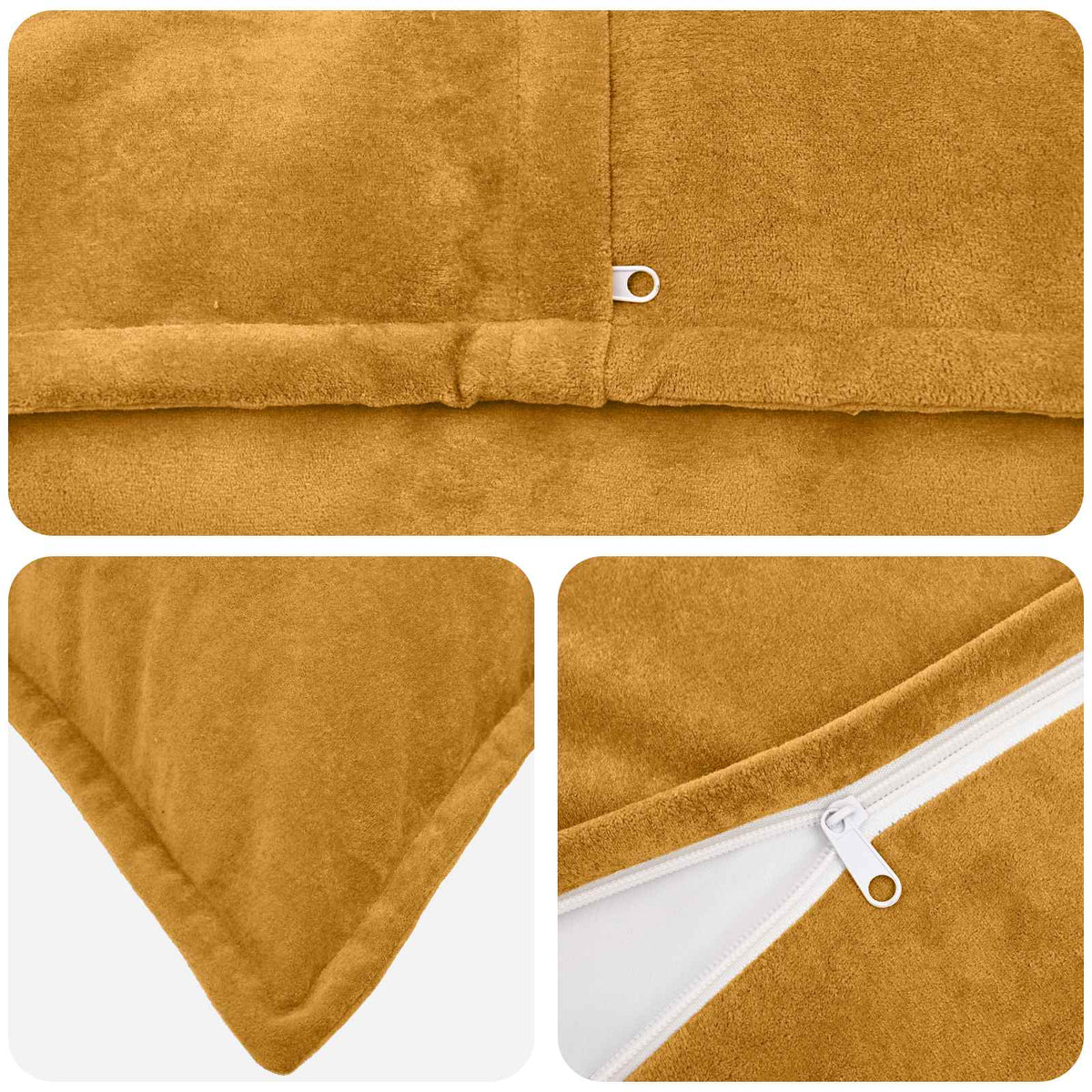 Cuscino HOUTEN 40 x 145 cm Fleece in microfibra
