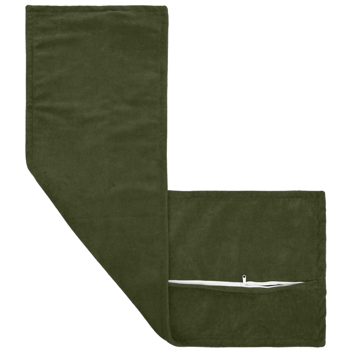 Cuscino HOUTEN Verde 40 x 145 cm Fleece in microfibra | homemem39