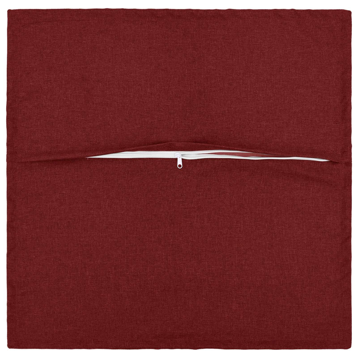 Cuscino 2 pz HOUTEN Rosso Vino 50 x 50 cm Lino