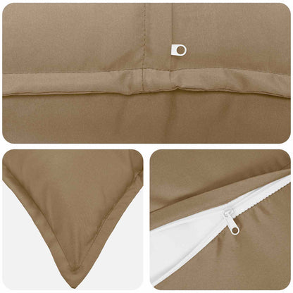 Cuscino con cuscino HOUTEN 12 pz Tortora Poliestere | homemem39