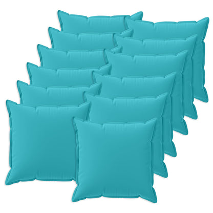 Cuscino con cuscino HOUTEN 12 pz Turchese Poliestere