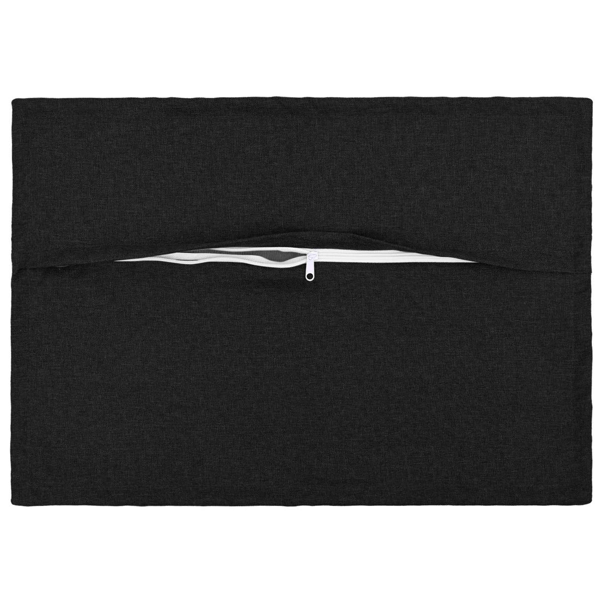 Cuscino 2 pz HOUTEN Nero 50 x 70 cm Lino