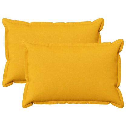 Cuscino con cuscino HOUTEN 2 pz Giallo Chiaro Lino | homemem39