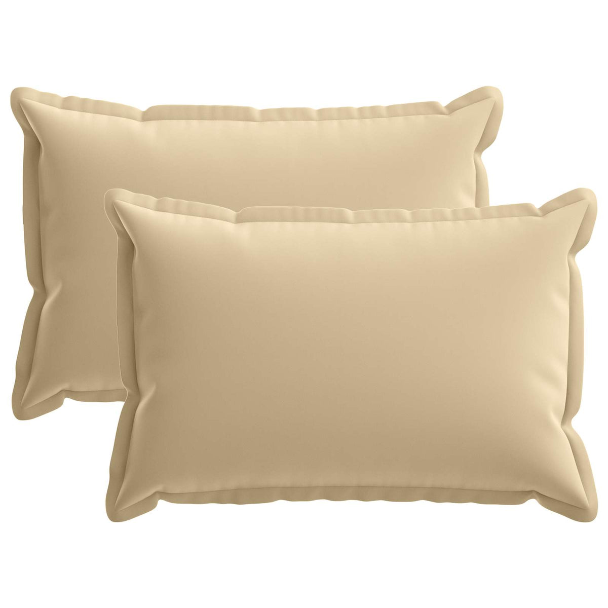 Cuscino 2 pz HOUTEN Beige 50 x 70 cm Poliestere