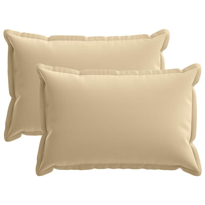 Cuscino 2 pz HOUTEN Beige 50 x 70 cm Poliestere