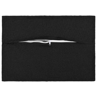 Cuscino con cuscino HOUTEN 2 pz Nero Lino
