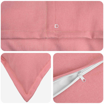 Cuscino 2 pz HOUTEN Rosa 50 x 75 cm Lino