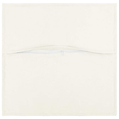 Cuscino 2 pz HOUTEN Bianco 55 x 55 cm Lino