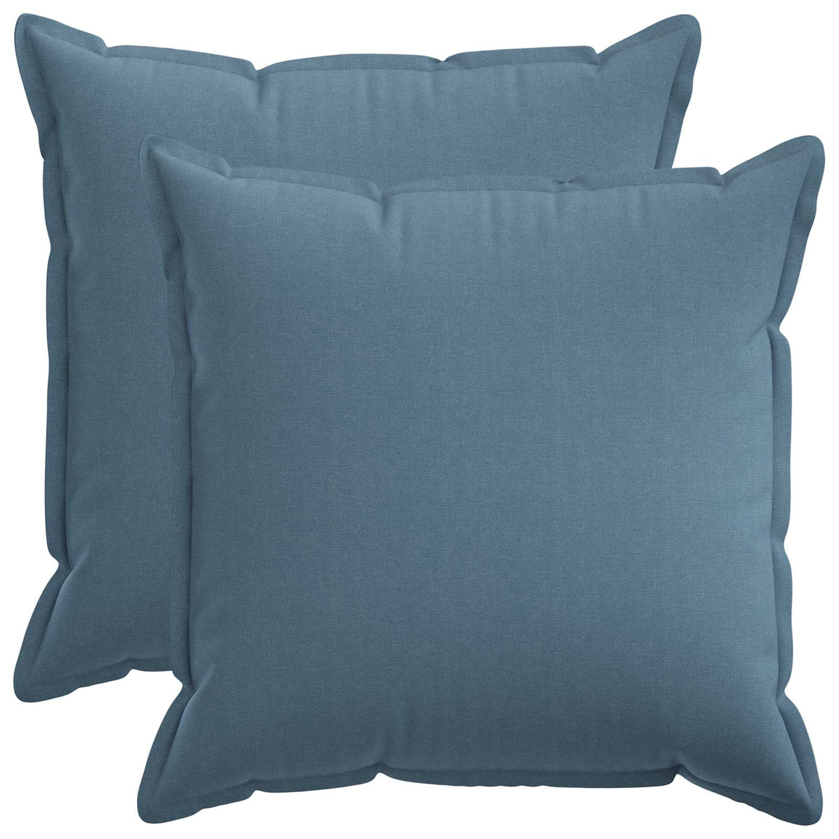 Cuscino 2 pz HOUTEN Blu jeans Lino