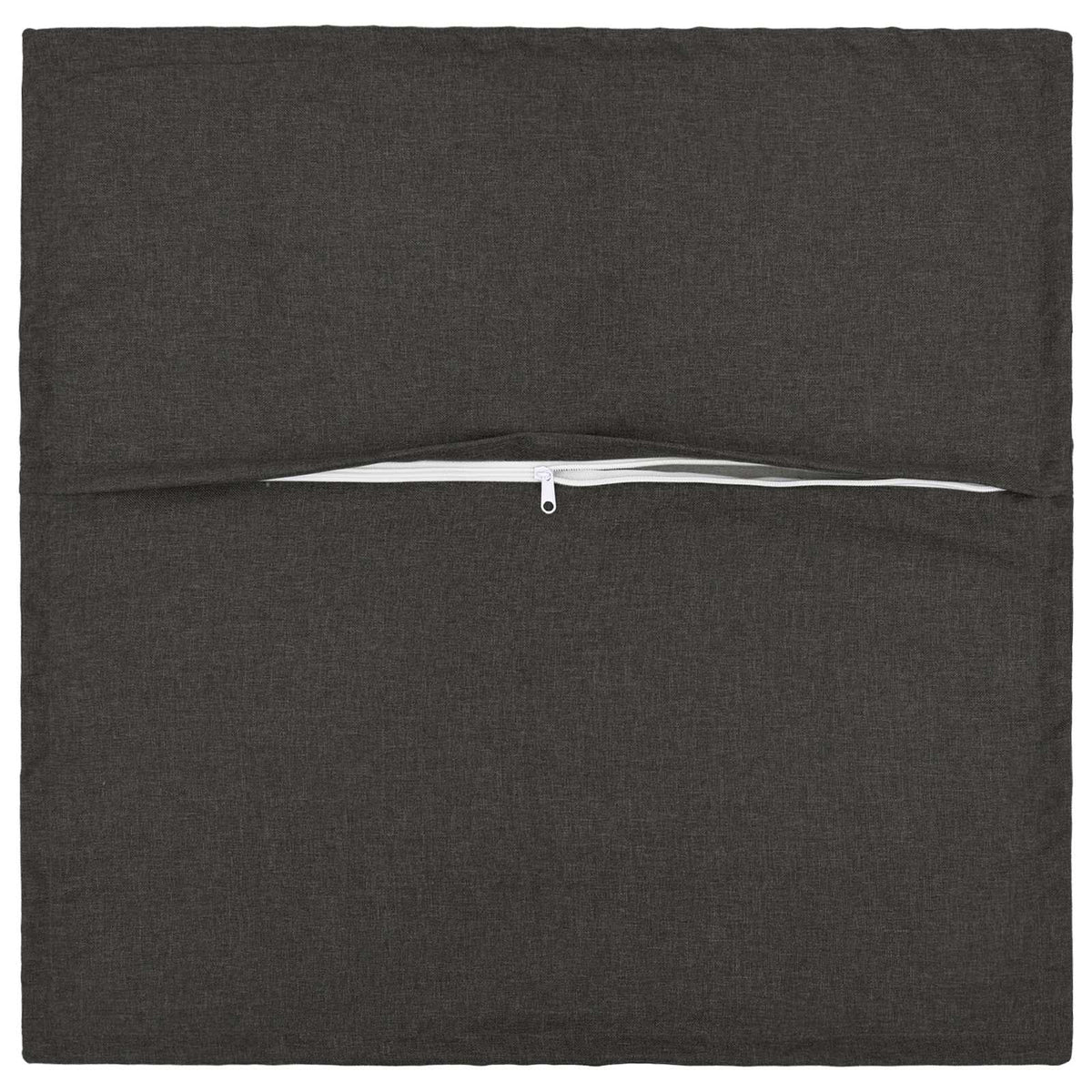 Cuscino 2 pz HOUTEN Grigio Scuro 60 x 60 cm Lino