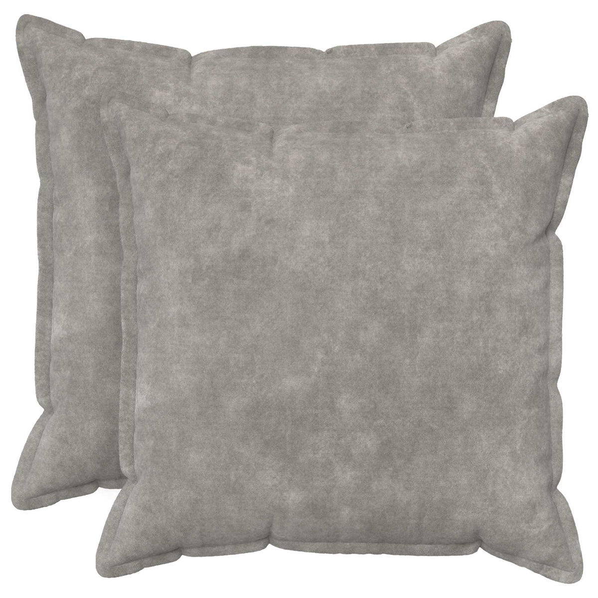 Cuscino HOUTEN 2 pz grigio chiaro Fleece in microfibra