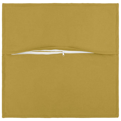 Cuscino 2 pz HOUTEN Verde chiaro 65 x 65 cm Lino