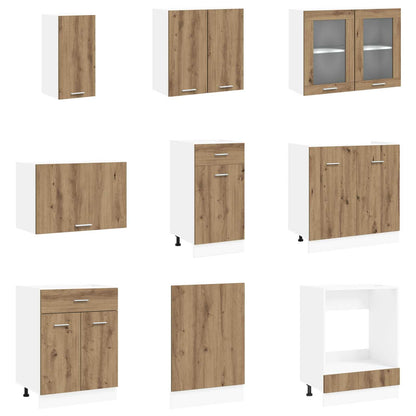 Unità Cucina Lyon 8 pz Legno ingegnerizzato | homemem39