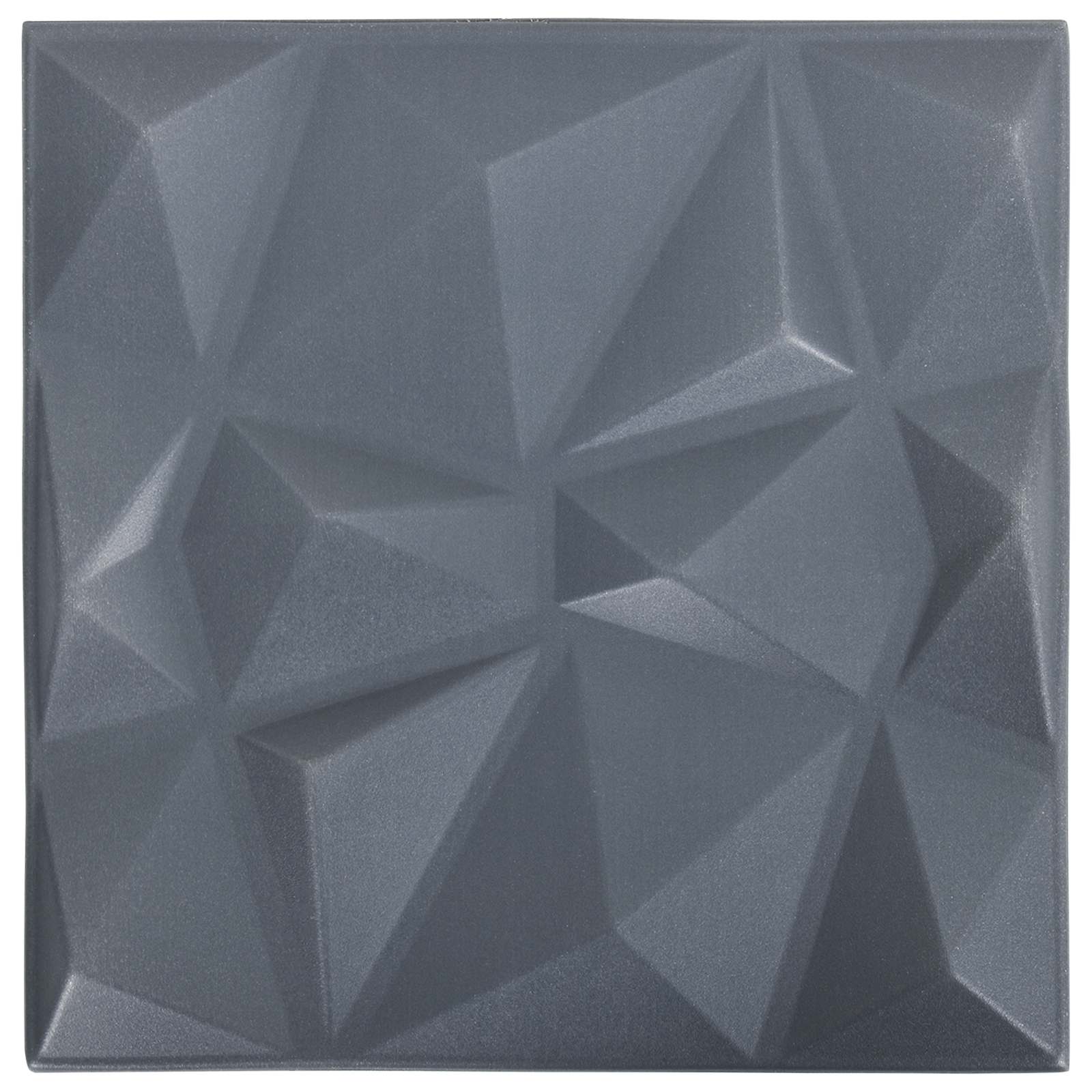 Pannelli da parete 24 pcs Grigio Diamante 50 x 50 cm | homemem39