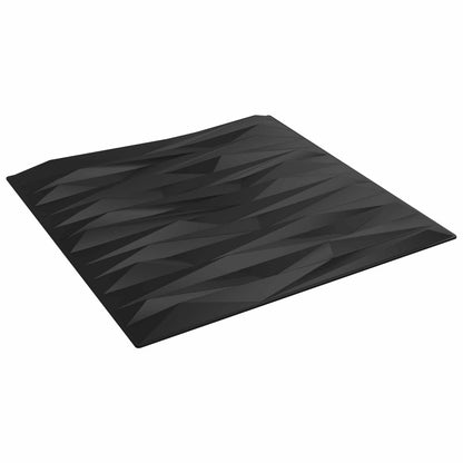 Pannelli da parete 48 pcs Pietra Nera 50 x 50 cm Schiuma XPS | homemem39