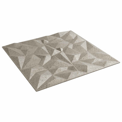 Pannelli da parete 12 pcs Beton ametista 50 x 50 cm Schiuma XPS
