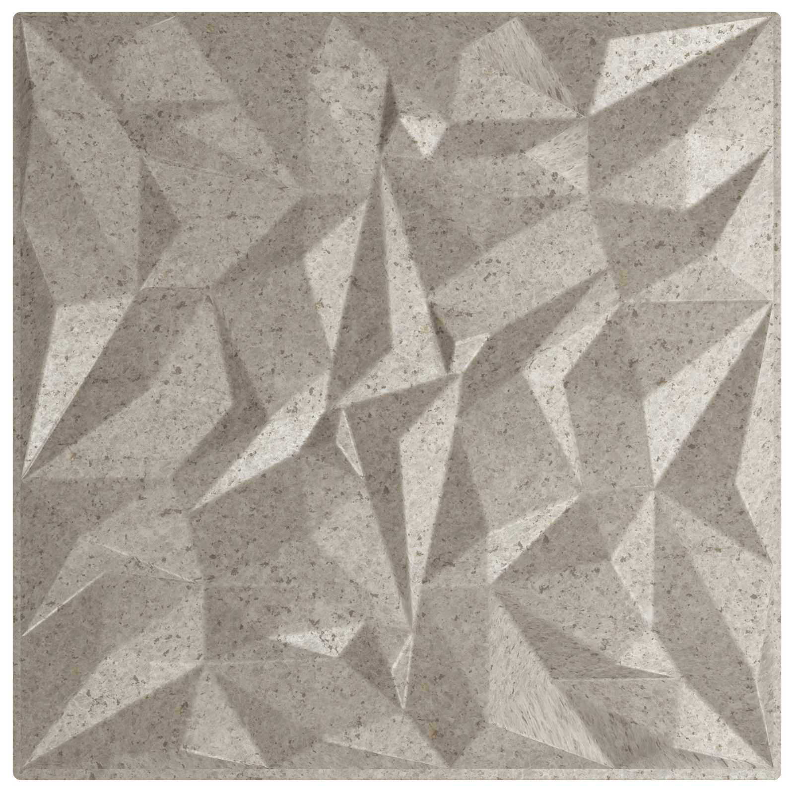 Pannelli da parete 24 pcs Beton ametista 50 x 50 cm Schiuma XPS | homemem39