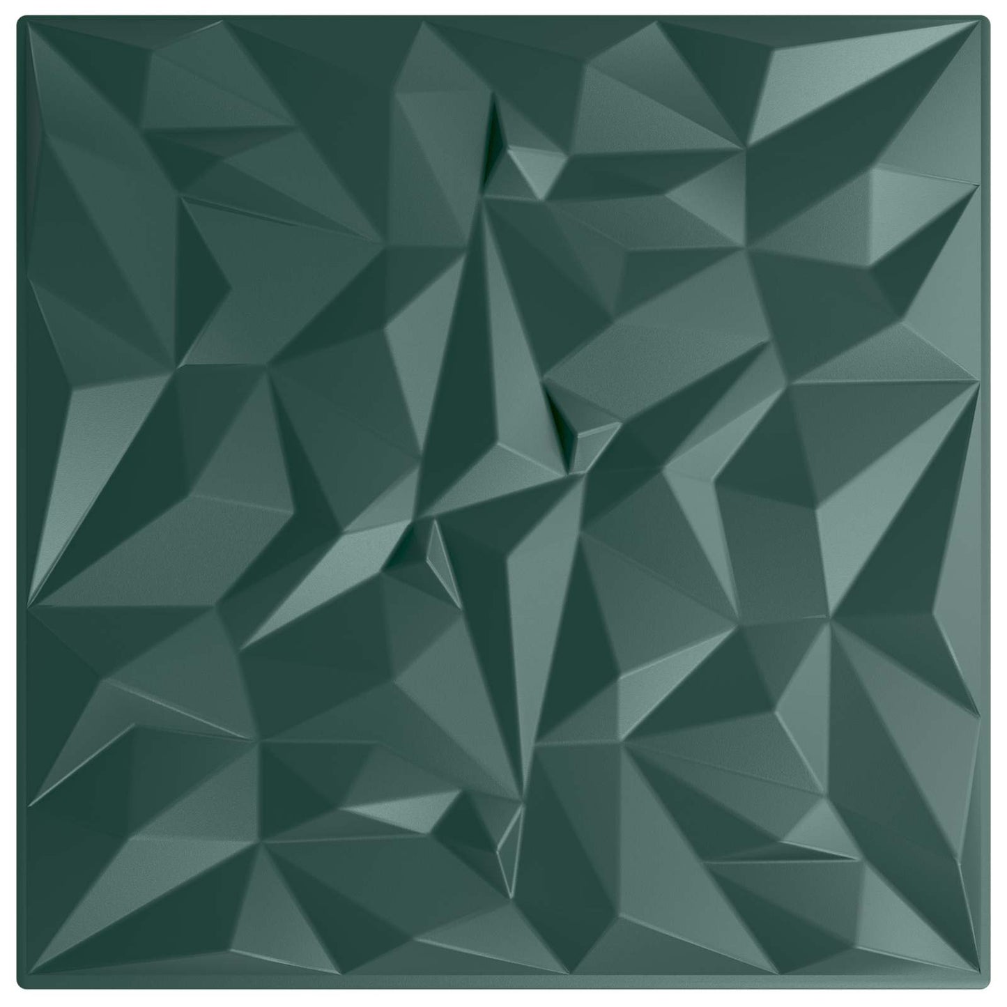Pannelli da parete 12 pcs Verde ametista 50 x 50 cm Schiuma XPS | homemem39