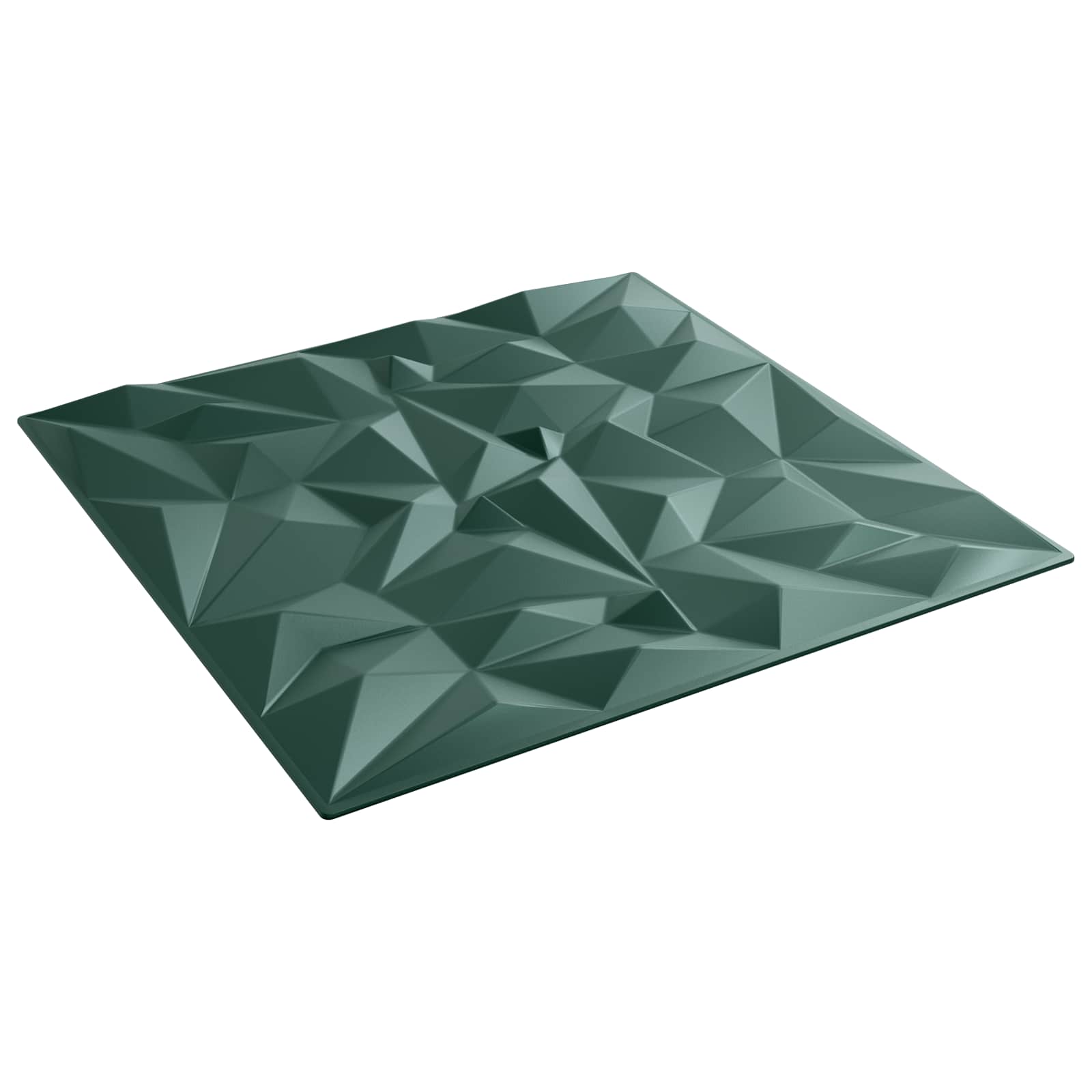 Pannelli da parete 48 pcs Verde ametista 50 x 50 cm Schiuma XPS | homemem39