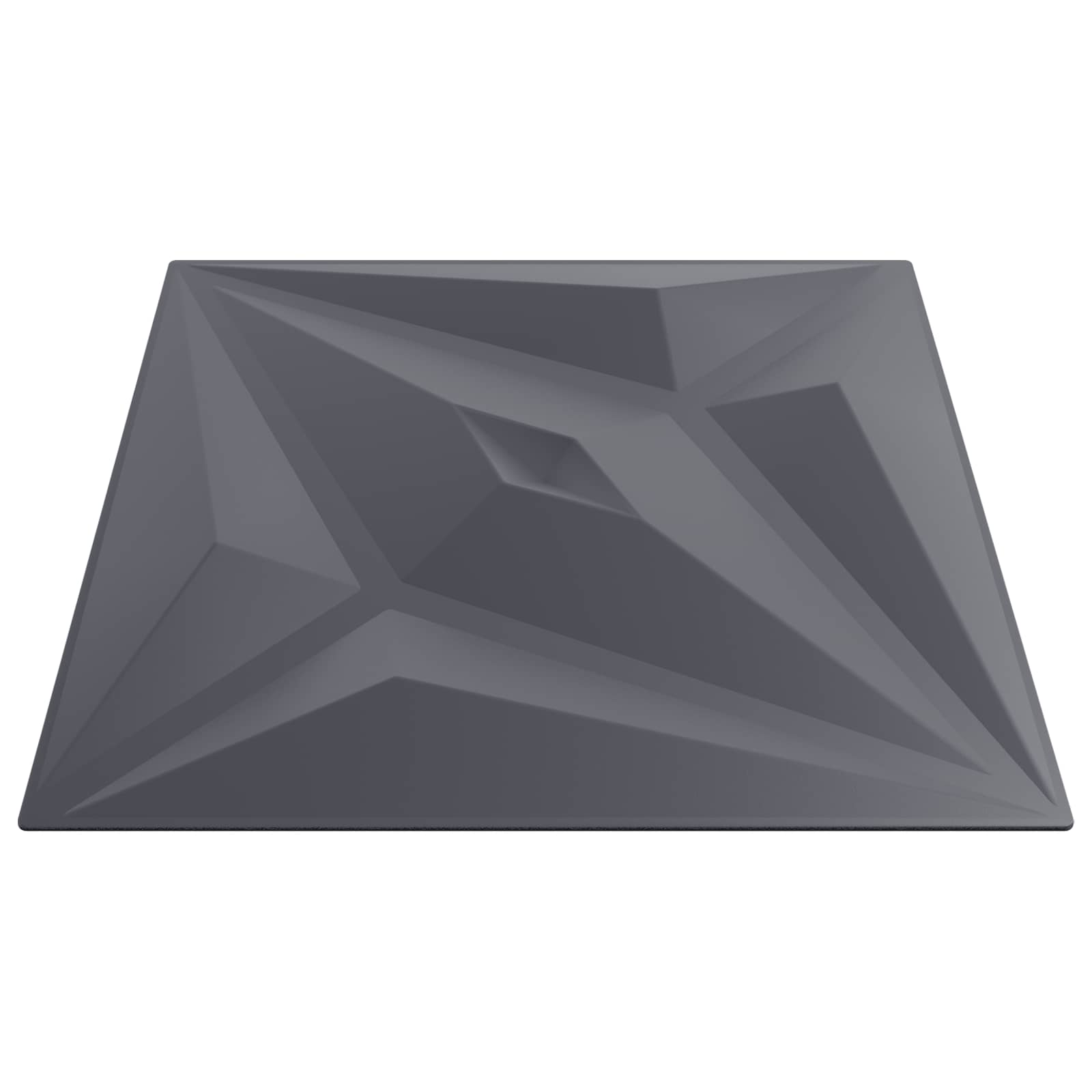Pannelli da parete 12 pcs Grigio Stella 50 x 50 cm Schiuma XPS | homemem39